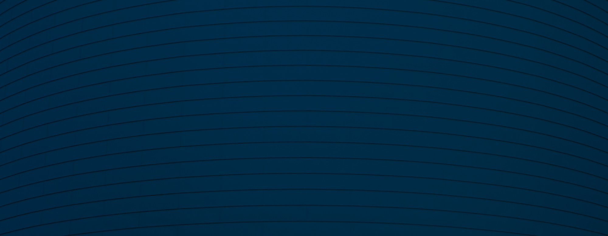 Abstract dark blue background with curved horizontal line pattern, smooth gradient, calm mood